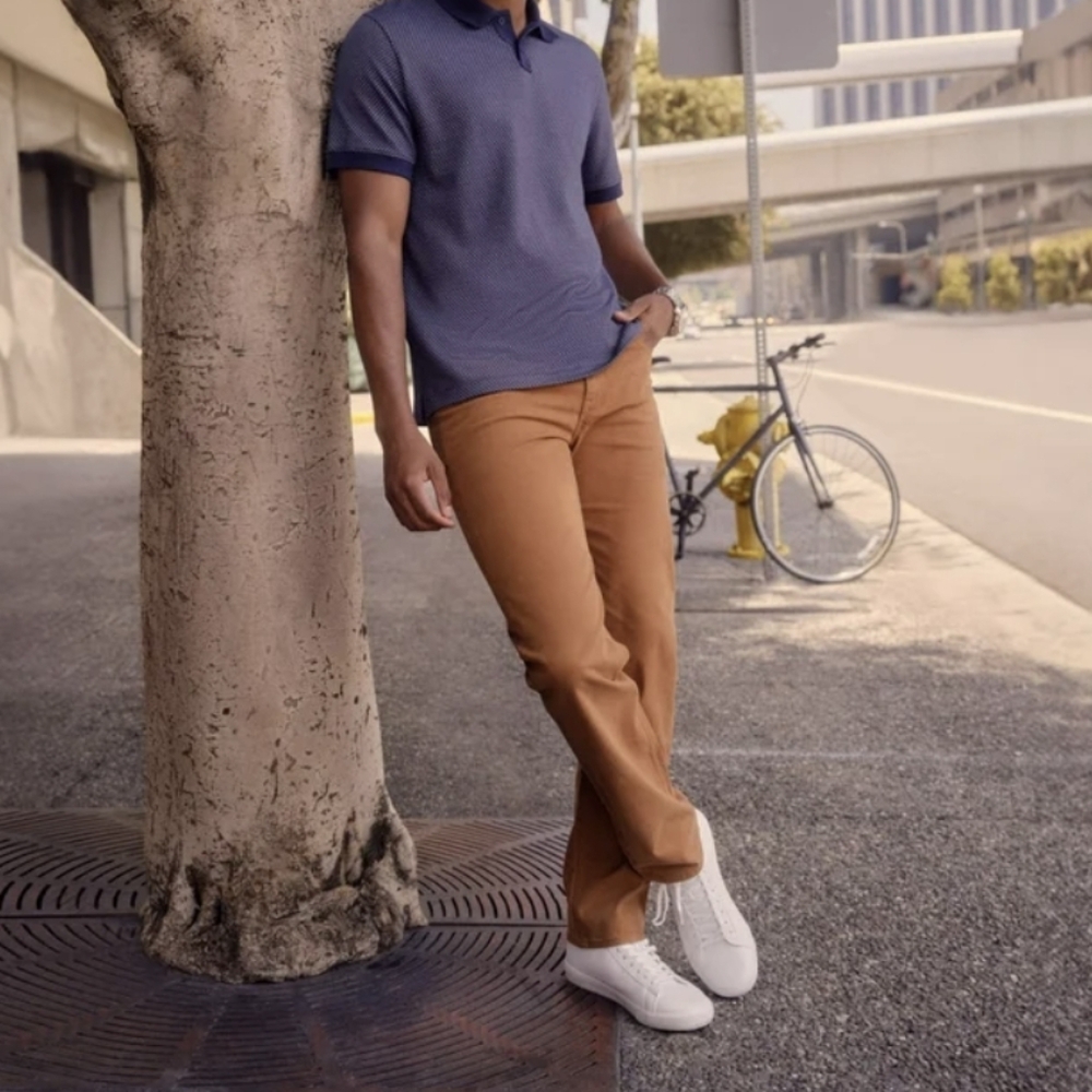 Stafford prep Men's straight jeans